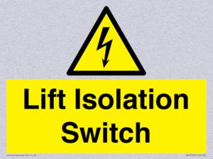 Lift Isolation Switch